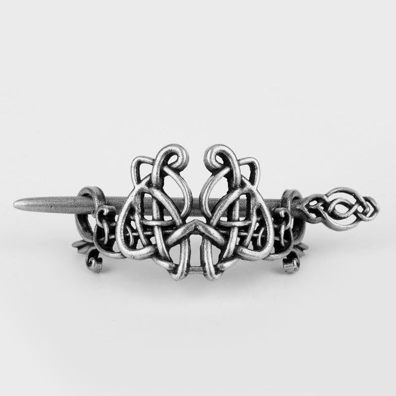 Vintage Viking Celtic Metal Dragon Hairpin