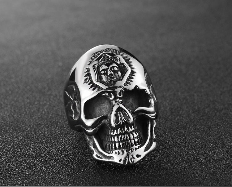 Skull Ring Punk Personality Ring