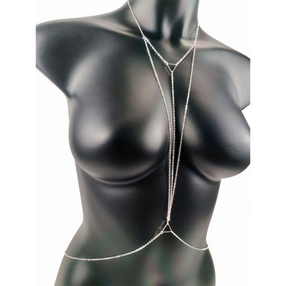 Sexy Body Jewelry Chest Necklace Gothic Charm Body Chains