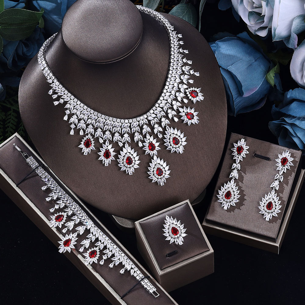 Maramalive™ Vintage Wedding Jewelry Set.
