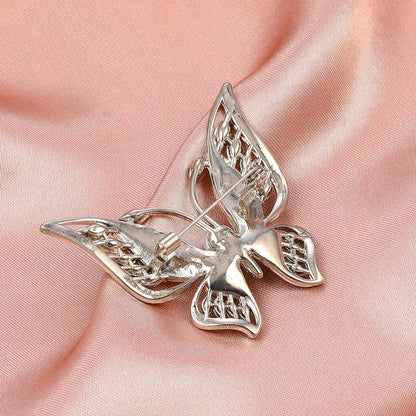 Fashion Diamond-studded Butterfly Brooch High-quality And