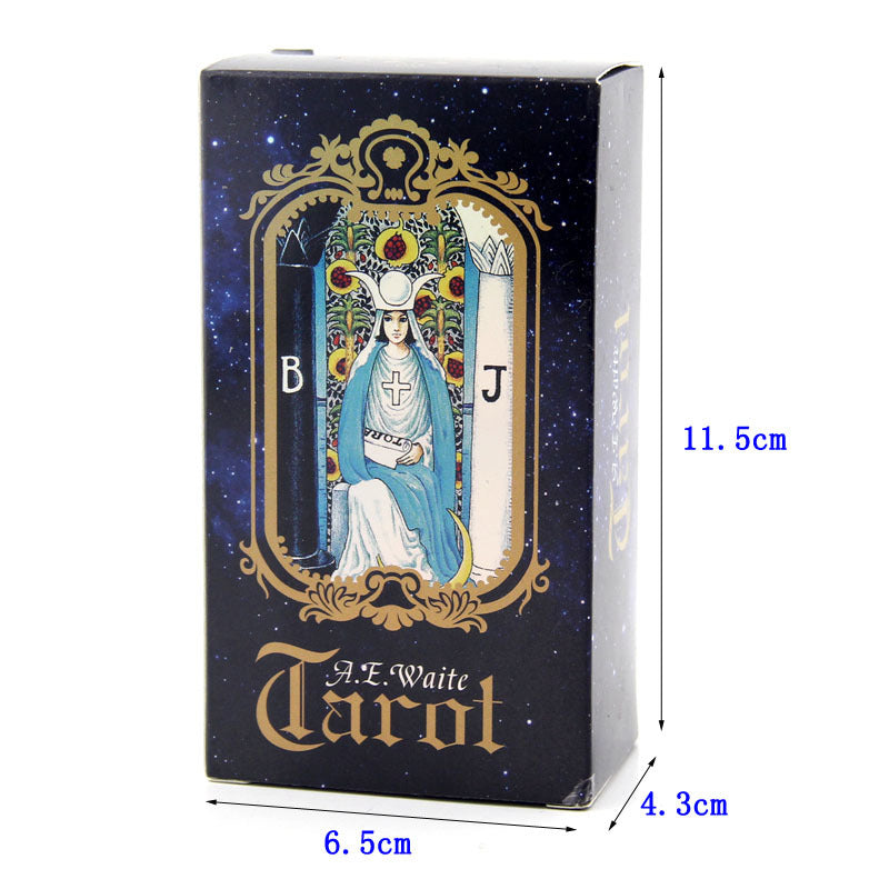 A Tarot divination box with Maramalive™ tarot cards inside.