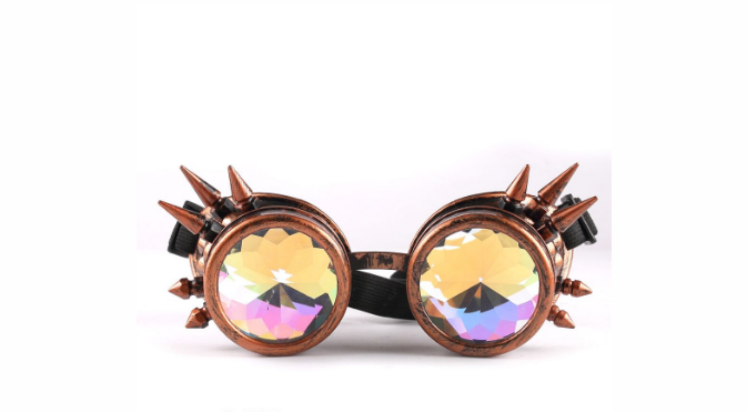 A pair of Steampunk Goggles with spikes on them from Maramalive™.