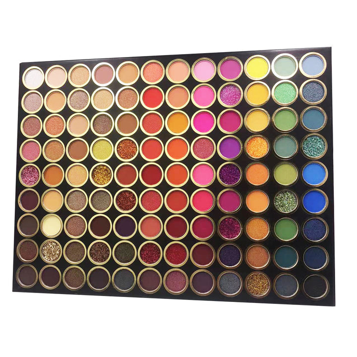 108 Color Steampunk Delight Eye Shadow Palette - Waterproof & Long Lasting