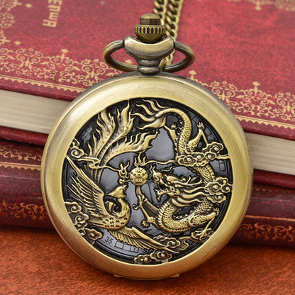 A Dragon Phoenix Watch by Maramalive™ with a dragon on it.