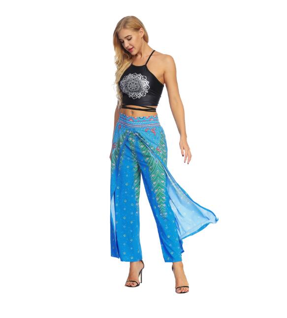Maramalive™ Women's Wide Leg Boho Yoga Harem Pants in different colors for a comfy and boho look.