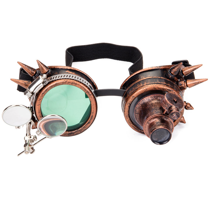 A brand new pair of Maramalive™ Punk Vintage Gothic glasses with an elastic belt.