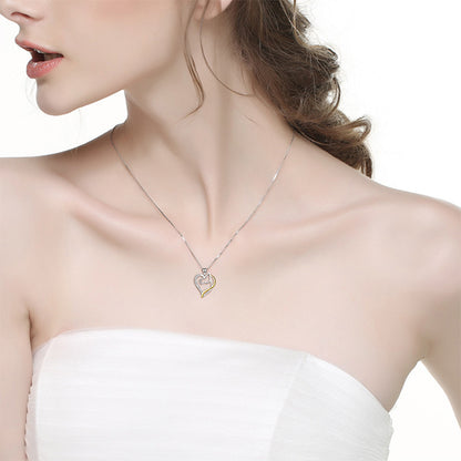 A Hollow Diamond Horse Head Necklace with the brand name Maramalive™.