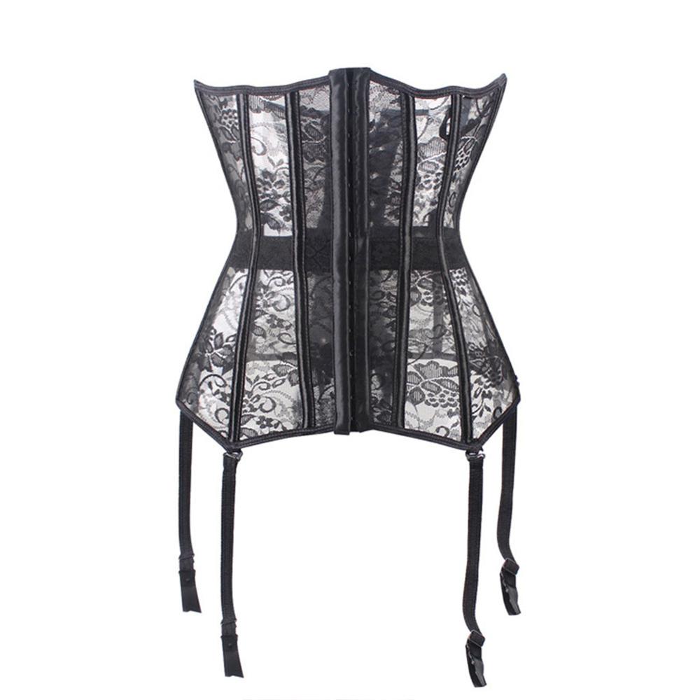 Be brave and embrace your unique self with a Maramalive™ Black Lace Corset Bustier Top - Steampunk Style for Women.