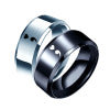Semicolon Charm Ring Mental Health Gift Ring Titanium Steel Ring