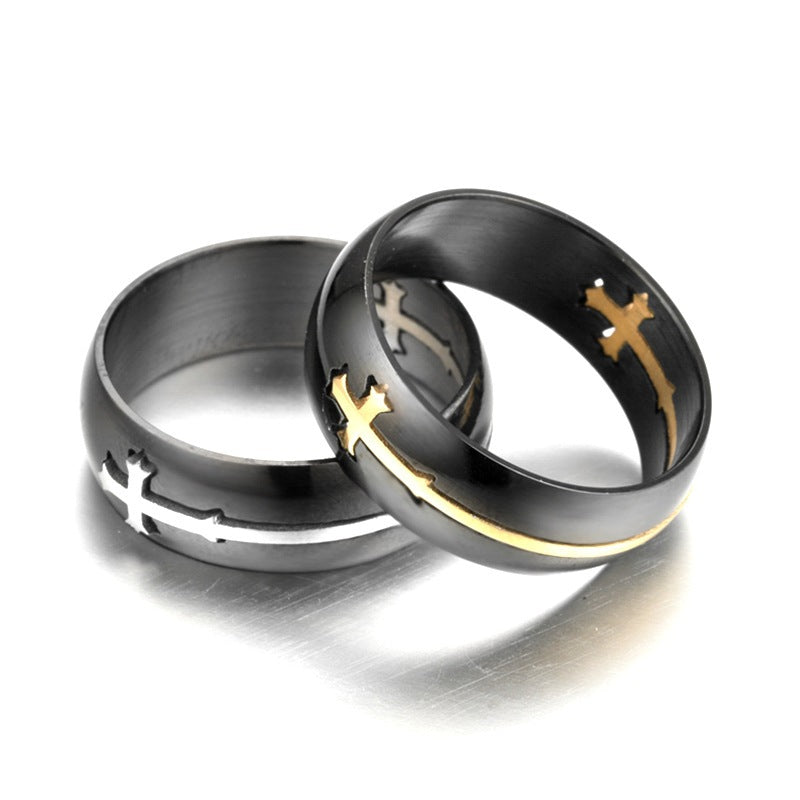 A pair of Detachable Stainless Steel Rings by Maramalive™.