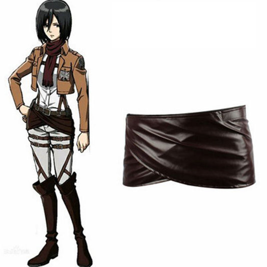 Small brown leather skirt from Anime and Cosplay by Maramalive™  And Anime Character from Comic