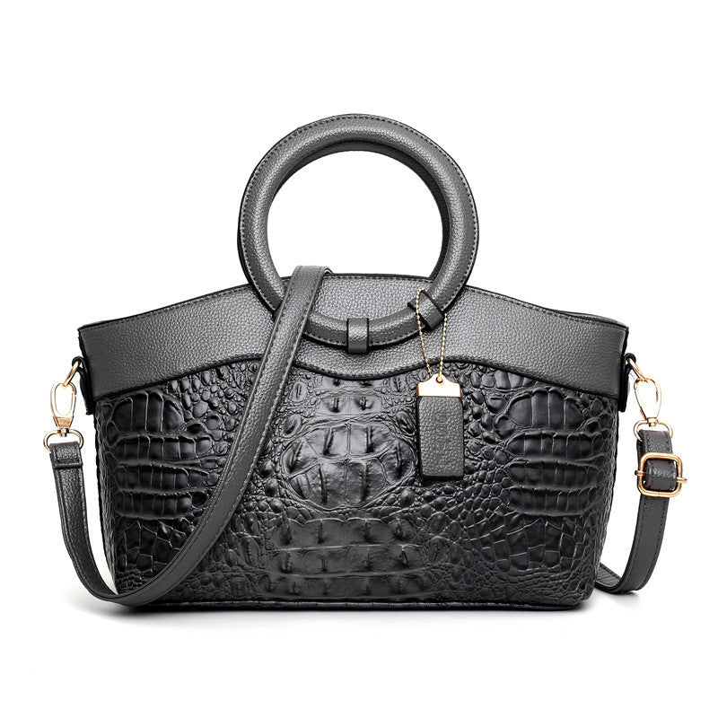 Gykaeo Luxury Handbags Women Bags Designer Crocodile Woman Leather