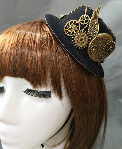 Maramalive™ Party Show Decoration Hat Retro Lolita Accessories Gear Gay.