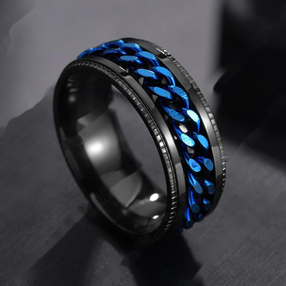Stainless Steel Personality Men'S Ring