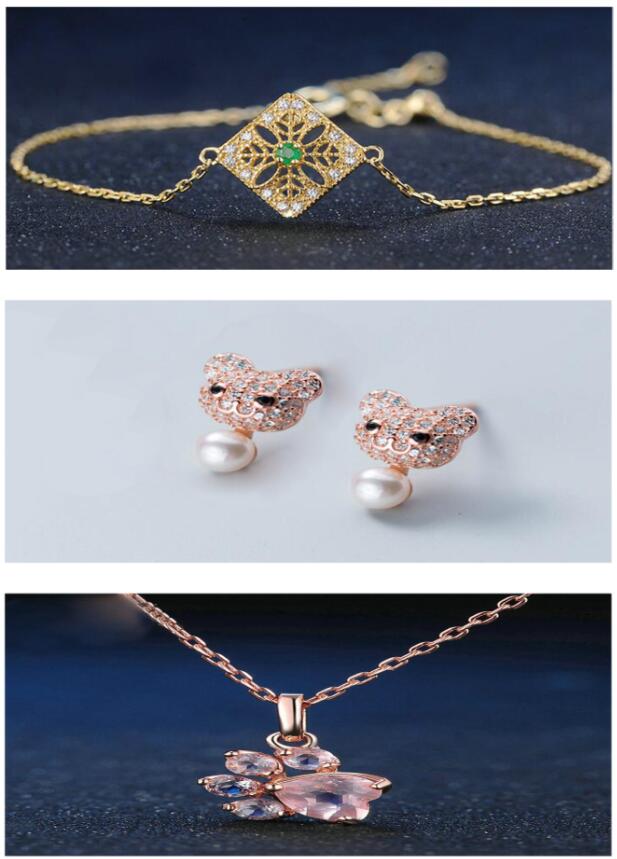 A series of pictures showing different types of Maramalive™ Jewelry Bundle Sets.