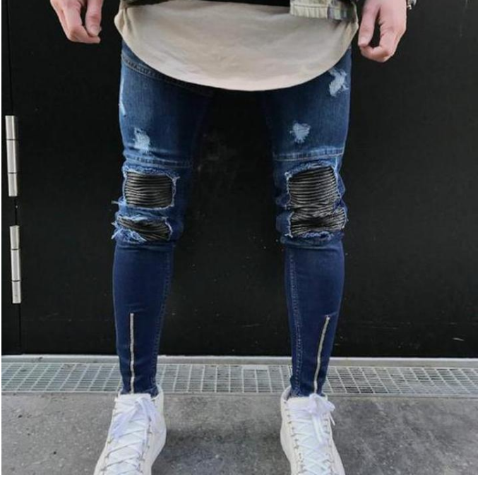 A man wearing Maramalive™ BEGGARS ROCK YOUTH JEANS.