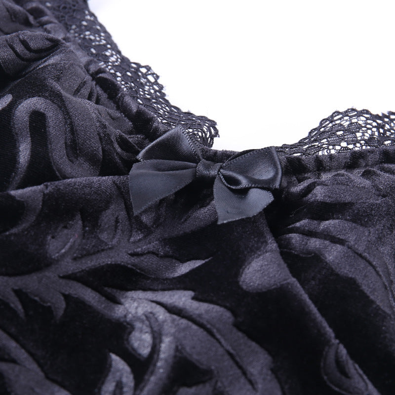 A Gothic Lace Girdle Skirt with Maramalive™ detailing.