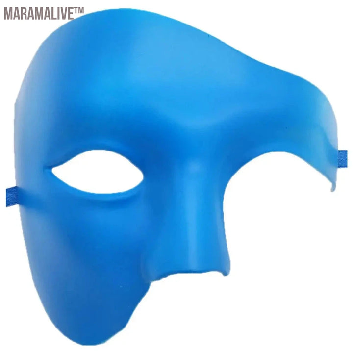 1PC Creative Phantom Masquerade Cosplay Mask Plastic Half Face Mask for Men Women Carnival Party Costume Props