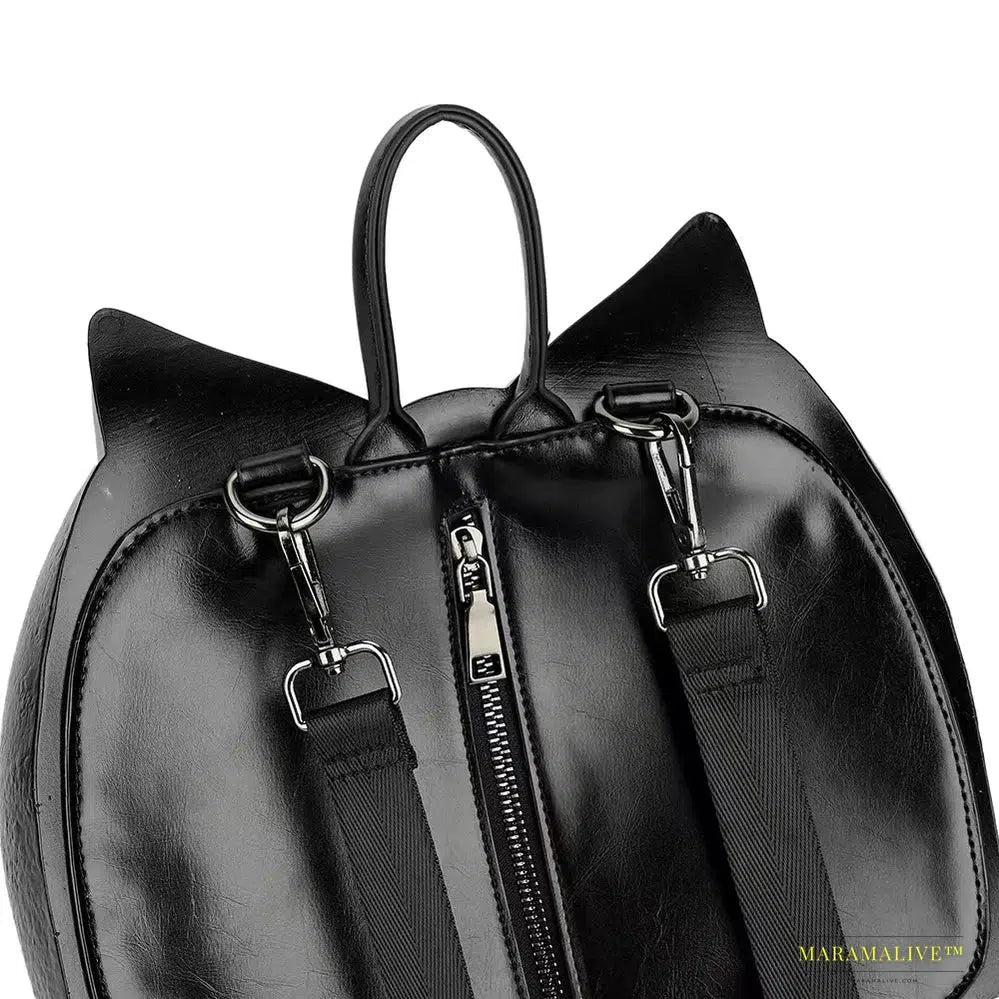 2024 Latest Gothic Black Bat Shaped Halloween Backpack Handbag - High Quality Accessory to Make a Statement