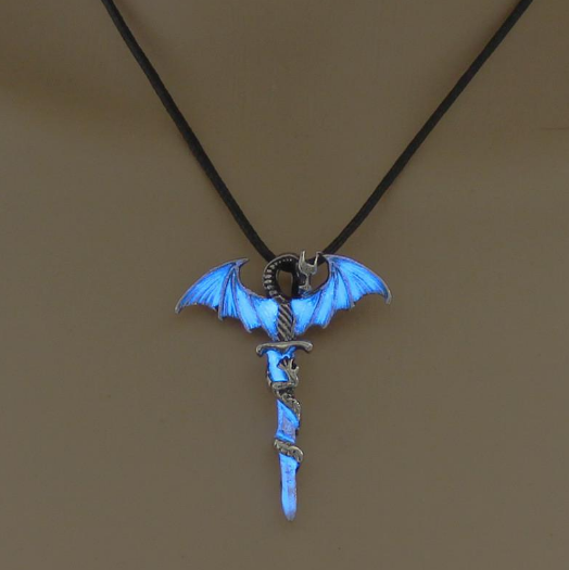 Maramalive™ Glow Dragon Sword Necklaces.