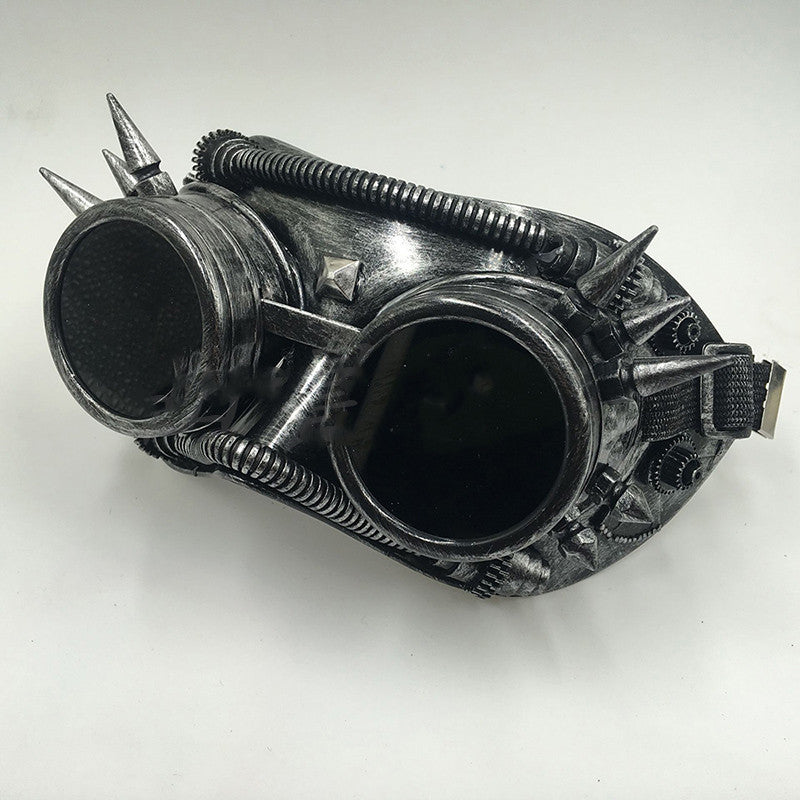 Maramalive™ Steampunk Eyewear Masks with spikes.