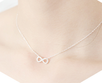 A Maramalive™ Infinity Jewelry Sets Necklace Earring Bracelet with an infinity symbol on it.
