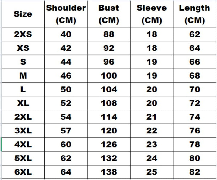 Size chart for Maramalive™ Design Logo3D Digital Printing Men's T-shirt Round Neck Short Sleeve shows measurements for shoulder, bust, sleeve, and length in centimeters for sizes 2XS to 6XL. Crafted from durable Polyester Fiber with Bird eye cloth texture.