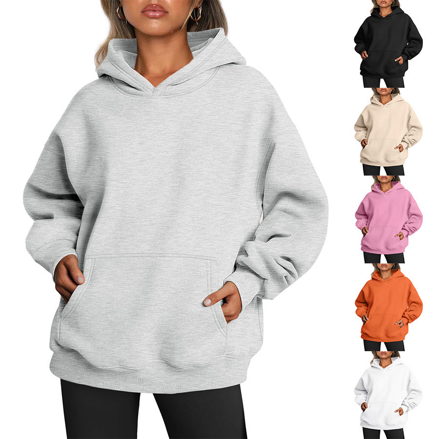 Women's Oversized Hoodies Fleece Loose fit Sweatshirt