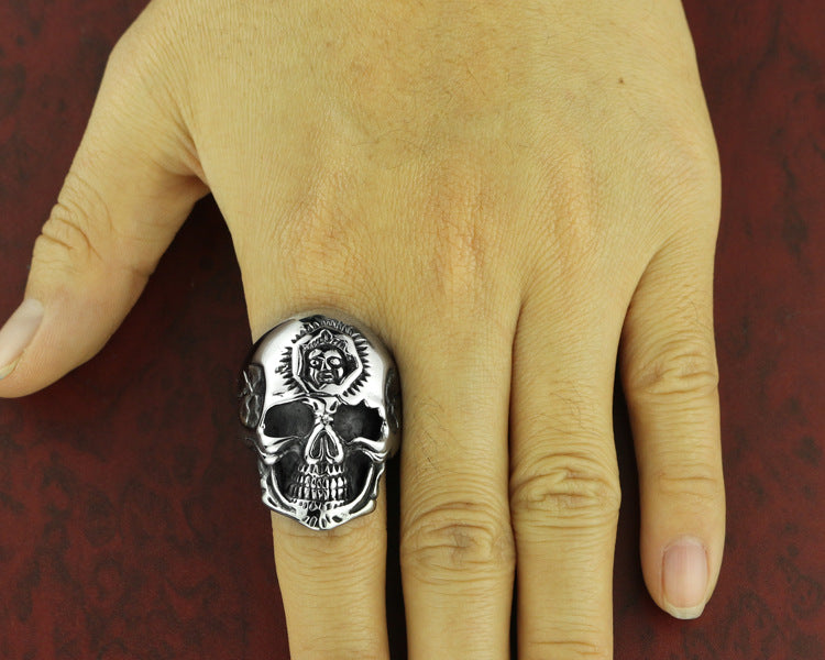 Skull Ring Punk Personality Ring