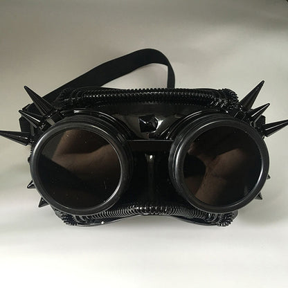 Maramalive™ Steampunk Eyewear Masks with spikes.