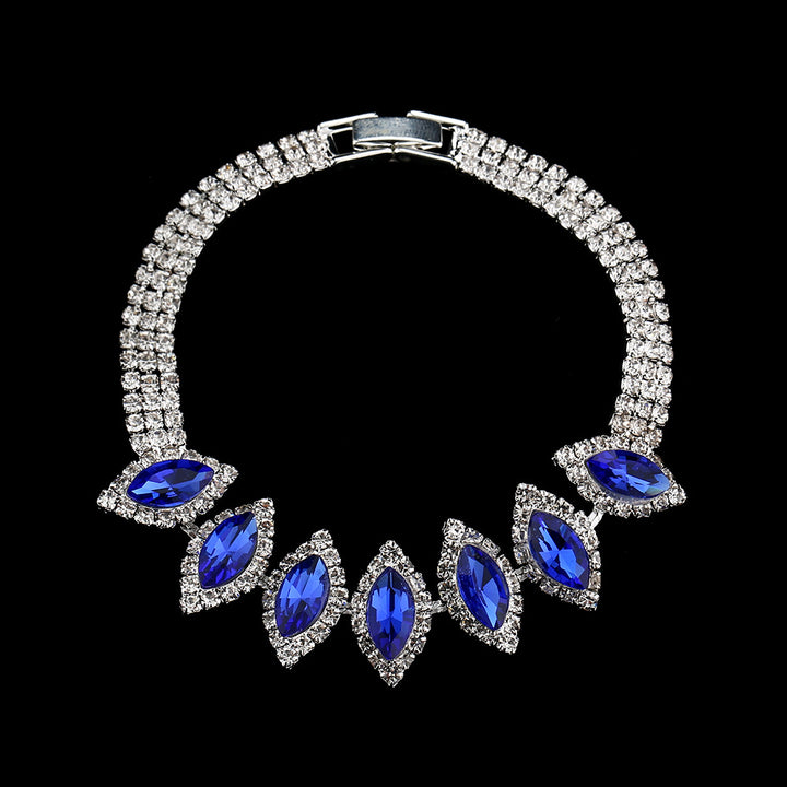 Crystal Floral Wedding Jewelry Set by Maramalive™