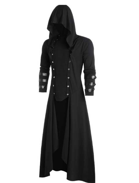 Brave men's Vintage Evening Dress Jacket - Gothic Night Costume Caped Couture, by Maramalive™.