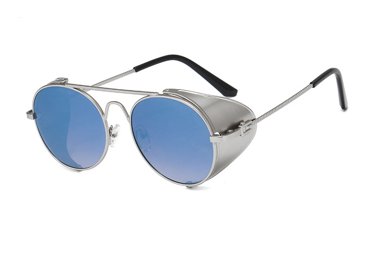 A set of Maramalive™ Steampunk Sunglasses in different colors.