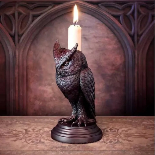Harry Potter Halloween Gothic Candle Holder Ornament made of resin, from Maramalive™.