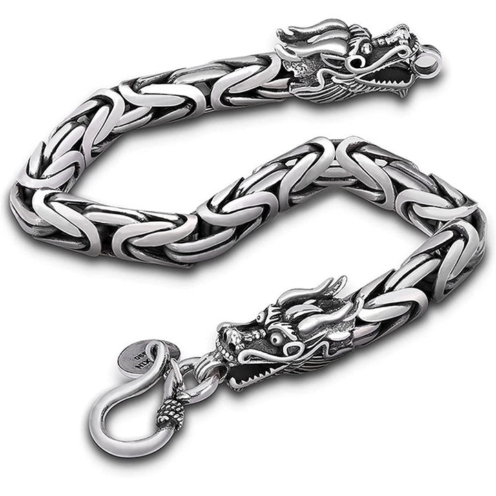 A Double-headed Keel Bracelet Punk Gothic with adjustable size length from the brand Maramalive™.