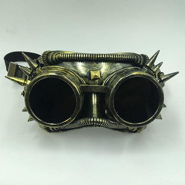 Maramalive™ Steampunk Eyewear Masks with spikes.