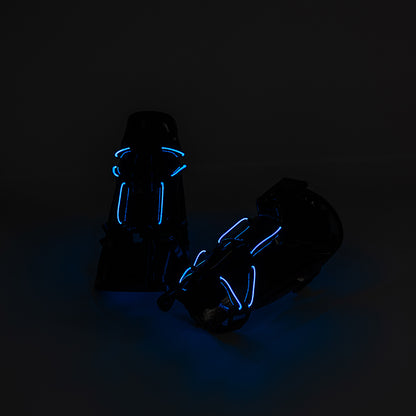 Luminous Black Manipulator Armor Wrist Guard Arm Guard