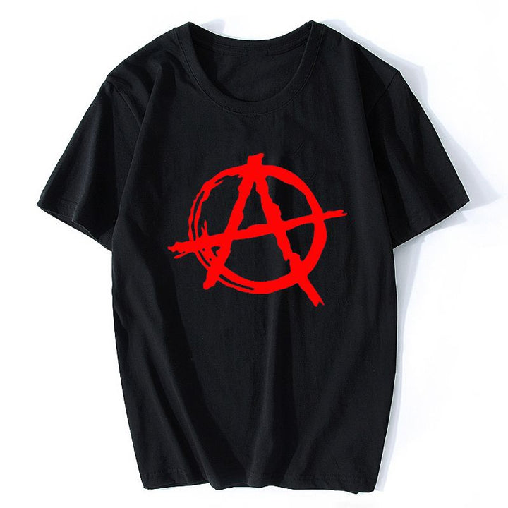 A breathable Maramalive™ Punk Rock t-shirt with round neck, perfect for summer.