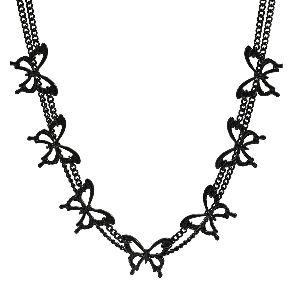 Gothic Style Butterfly Women's Necklace