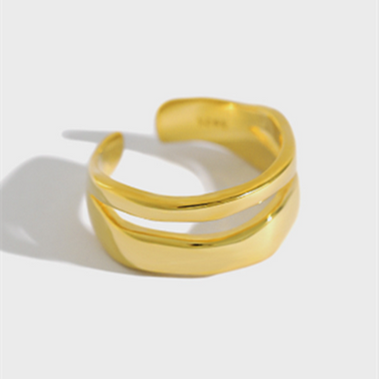 Double-layered female ring
