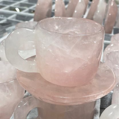 A Crystal Tea Set by Maramalive™ sitting on a table.