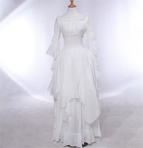 A Princessy Pleats Dress Fun With Royal Ruffles Gown Flair by Maramalive™.