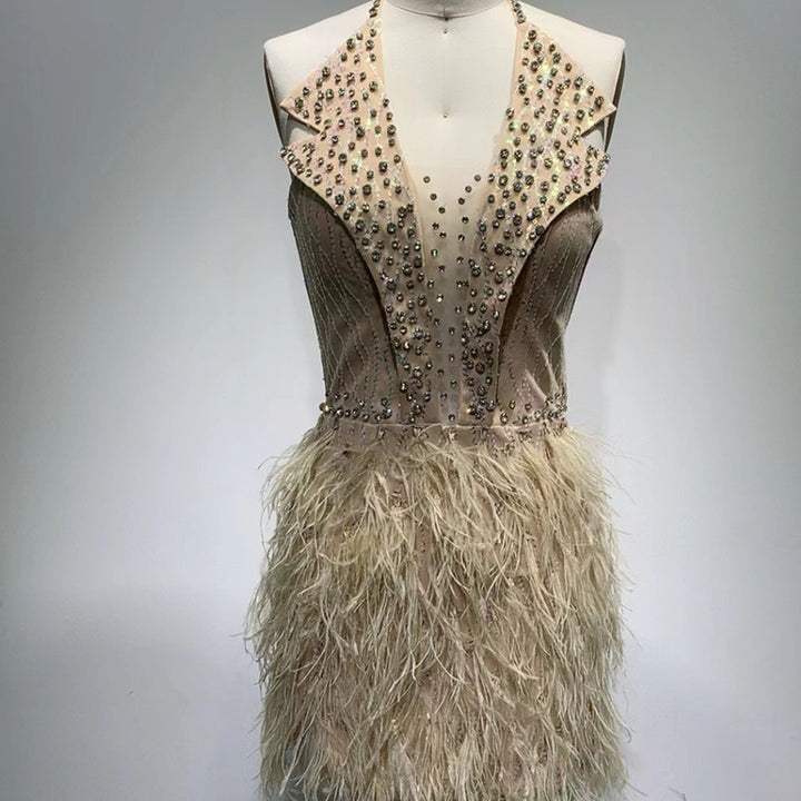 A Mannequin in a Maramalive™ sequined 1920's Dress.