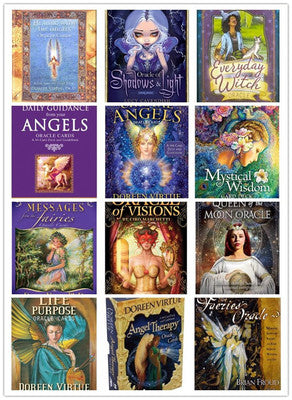 Doreen Virtue Angel Therapy Deck of Cards has been replaced by the English version of Tarot Card and Electronic Manual, from the brand Maramalive™.