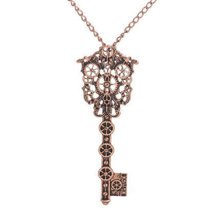 Maramalive™ Steampunk Vintage Gear Key Necklace.