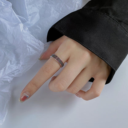 Full Diamond Three-dimensional Fashion Ring