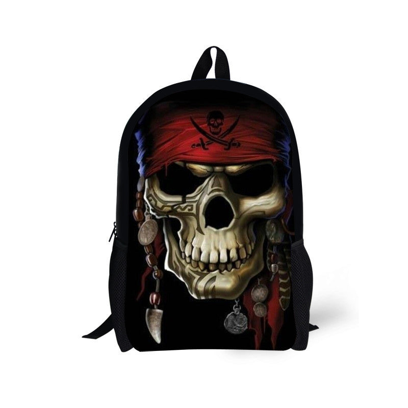 Three Skull Rock Shoulder Bags with skulls on them from Maramalive™.