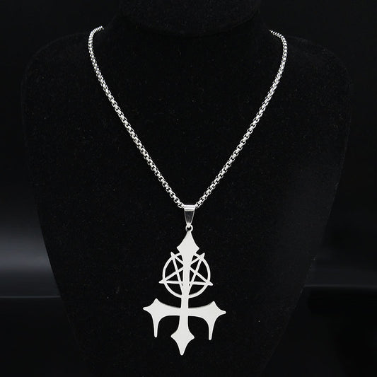 Five-pointed Star Satan Symbol Fashion Gothic Necklace