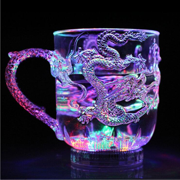 A Maramalive™ Dragon Cup with a dragon design on it.